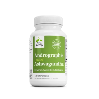 andrographis and ashwagandha bottle