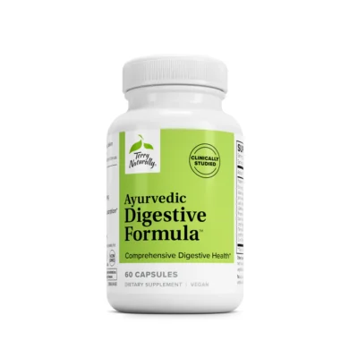 ayurvedic digestive formula bottle