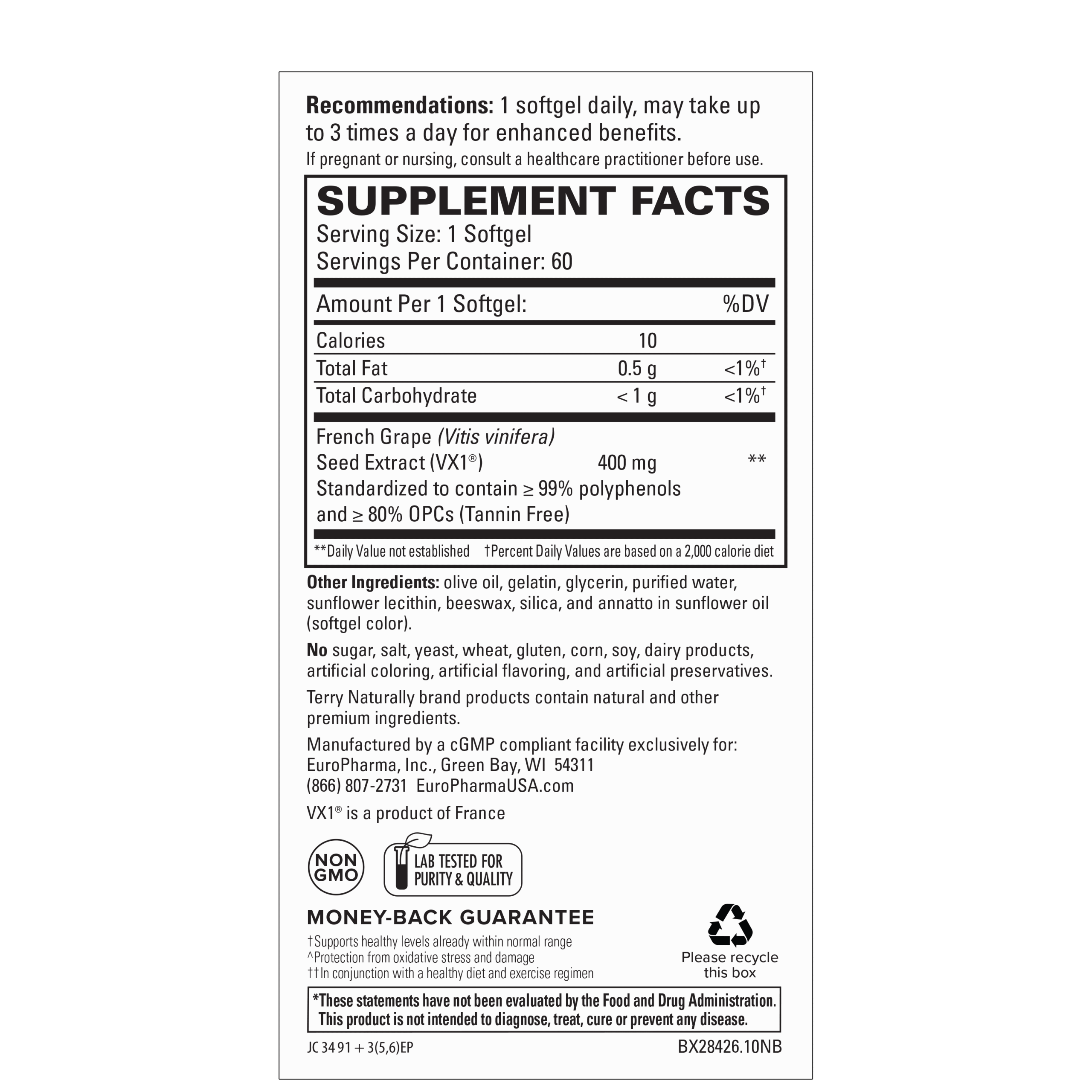 clinical opc 400mg facts