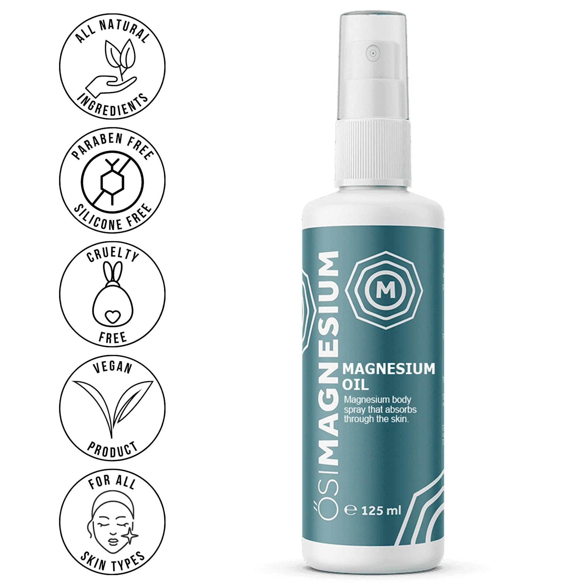 Osimagnesium 125 ml bottle with benefits