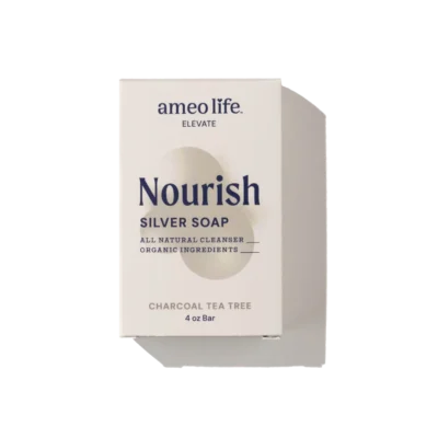 charcoal tea tree silver soap box