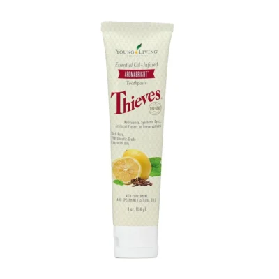 thieves aromabright toothpaste